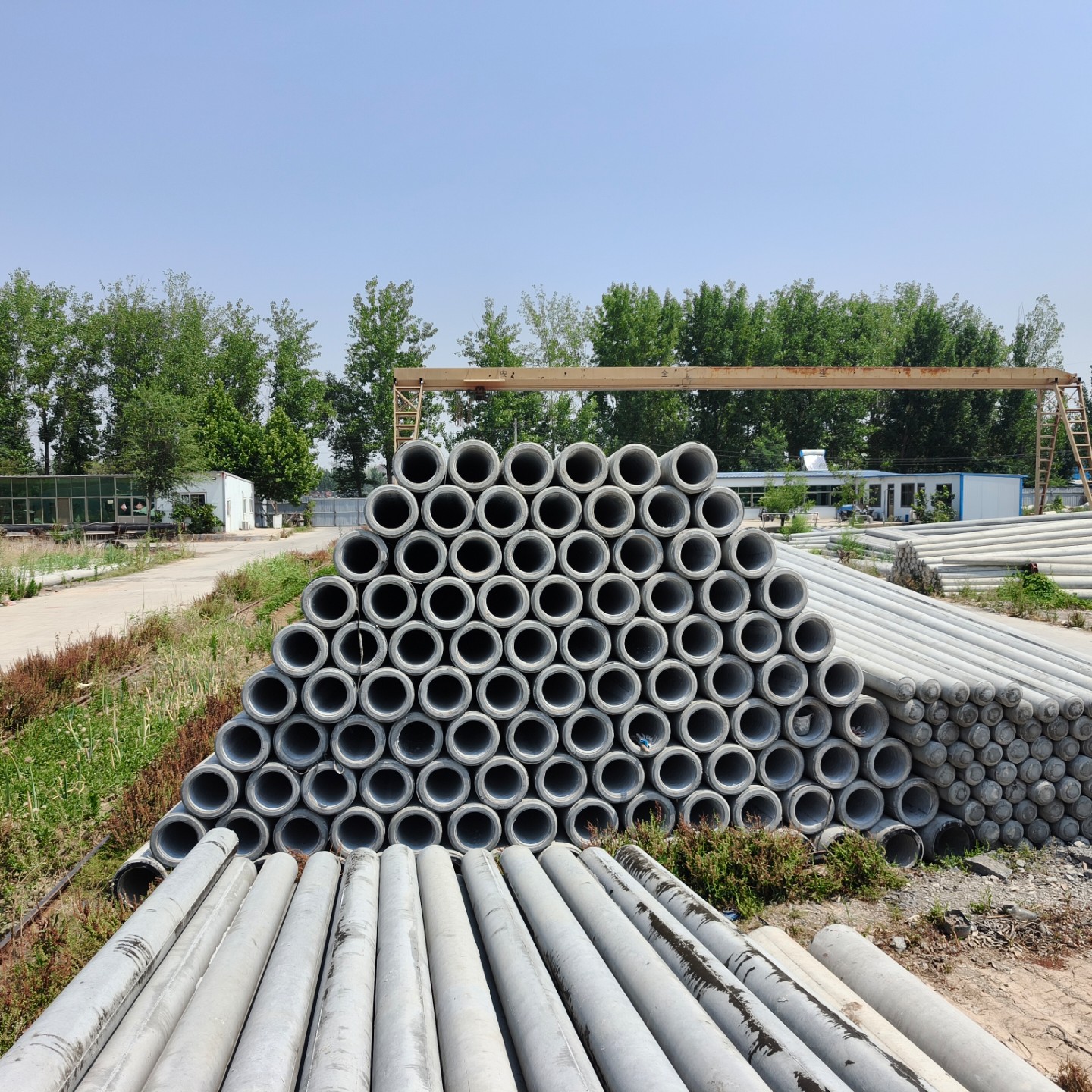 南岸190×10米水泥电线杆